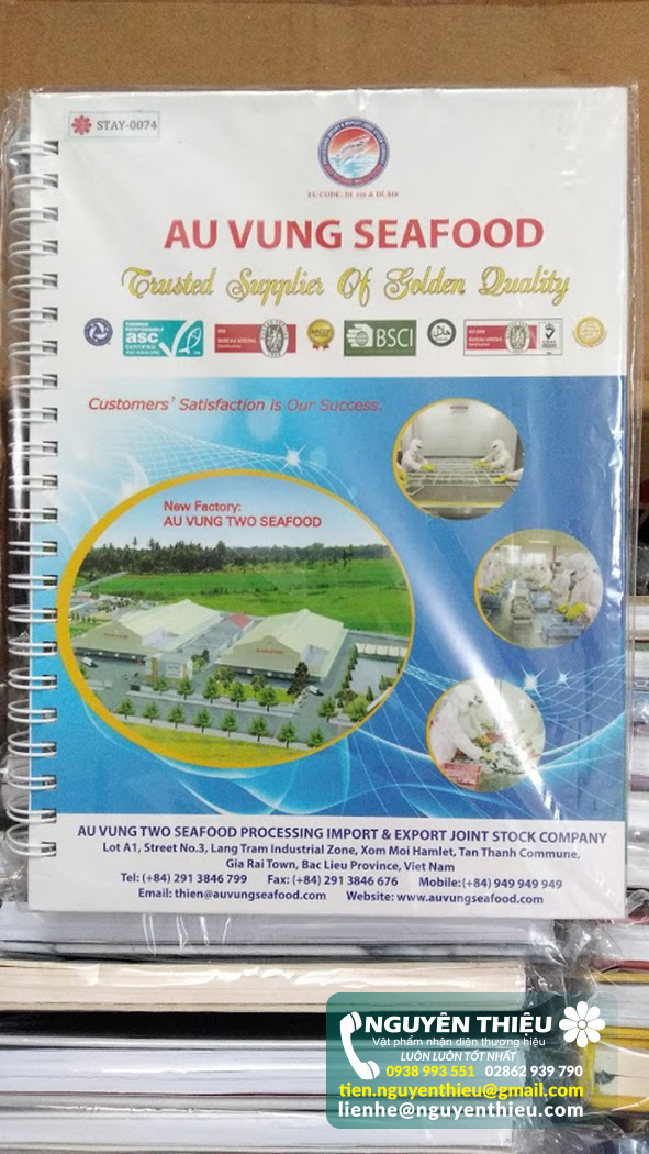 In sổ tay giá rẻ hcm, làm sổ tay, sổ tay in logo giá rẻ ở tphcm