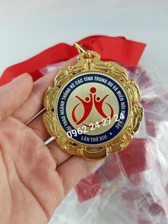 huy chương bông lúa, làm huy chương đúc theo yêu cầu