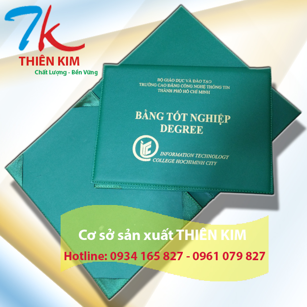 Xưởng sản xuất vỏ da đựng bằng, bìa kẹp bằng tốt nghiệp, sản xuất bìa nhựa bọc bằng, làm bìa đựng hồ sơ, bìa da đựng hợp đồng, bìa trình ký da,