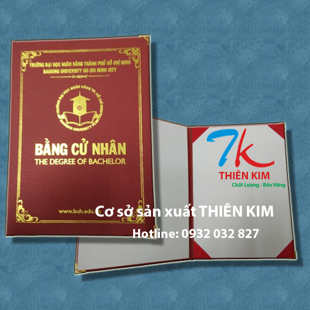 Nơi cung cấp bìa đựng bằng khen, bìa đựng bằng tốt nghiệp, gia công bìa kẹp chứng chỉ giá rẻ,