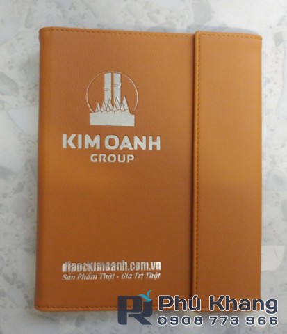 Xưởng sản xuất bìa sổ tay, cung cấp bìa sổ da, làm bìa sổ còng a5