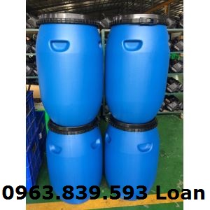 Bán thùng phuy 120L đựng hóa chất công nghiệp giá rẻ nhất / 0963.839.593 Ms.Loan