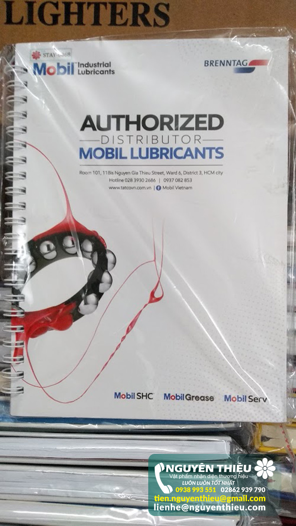 Xưởng in sổ tay, sổ bìa lò xo giá rẻ, sổ tay gáy lò, sổ tay