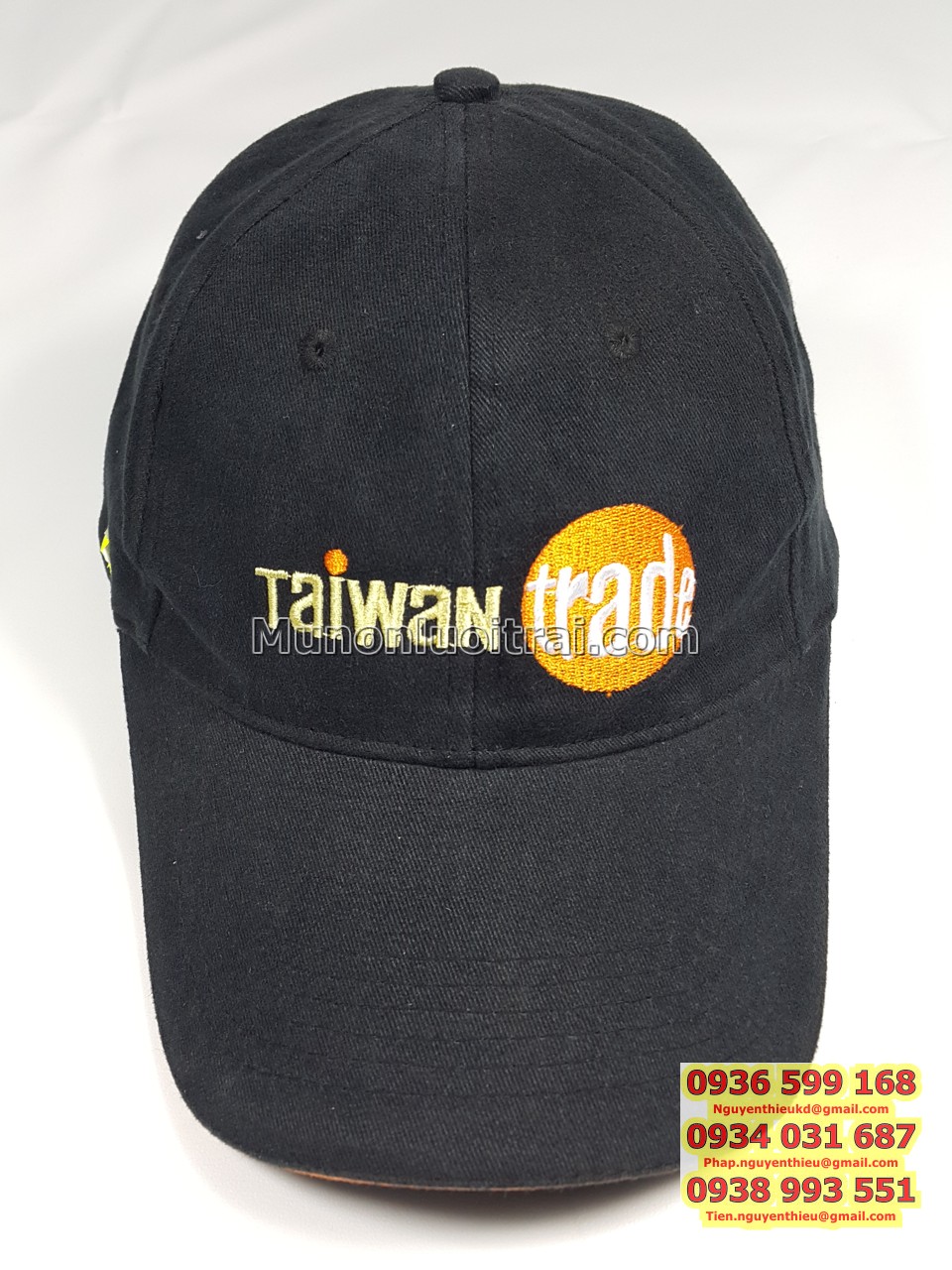 Thiết kế may mũ lưỡi trai thời trang hcm,mũ lưỡi trai đen