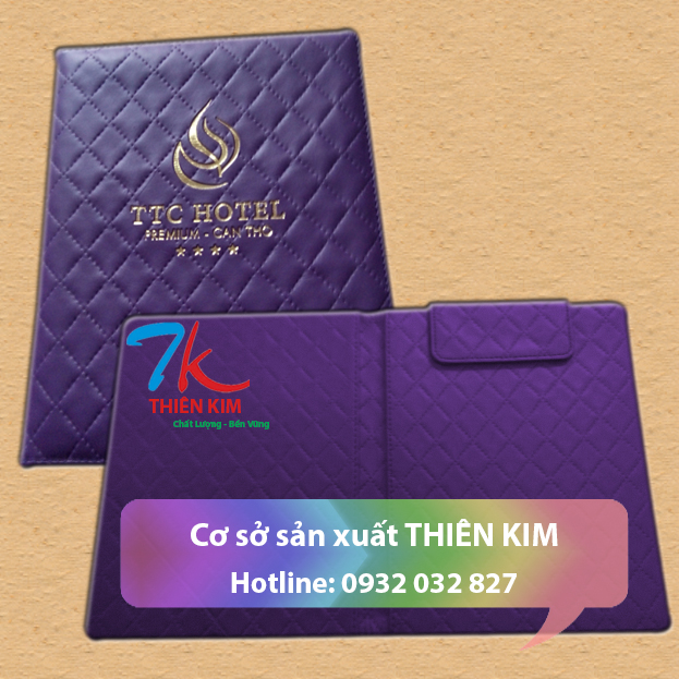 Chuyên gia công bìa kẹp bill thanh toán, bìa kẹp tiền bằng da,