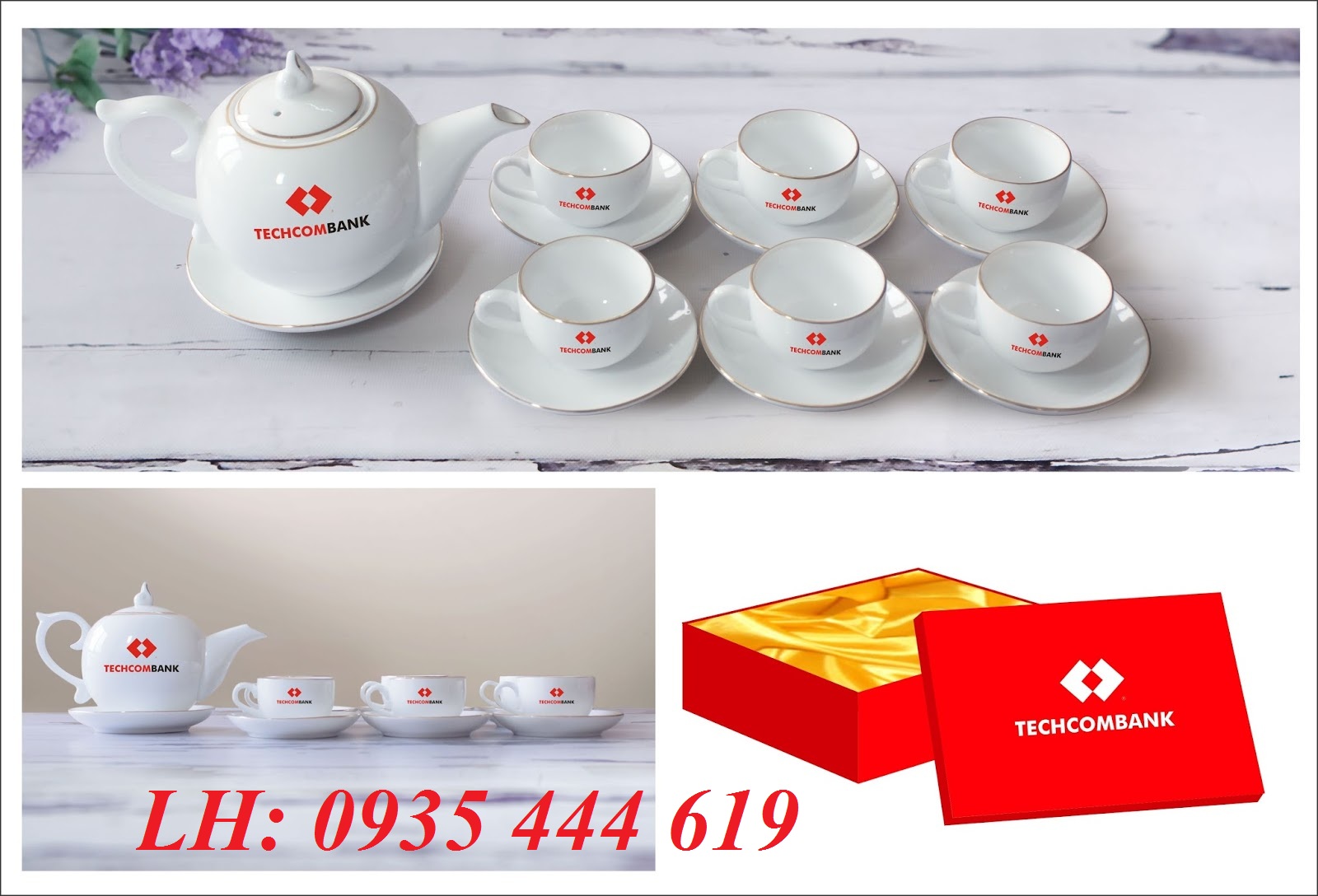 Cơ sở sản xuất ấm trà in logo quà tặng tại Huế