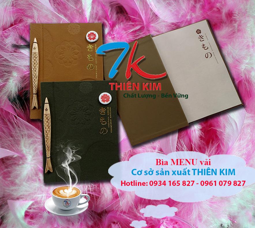 Xưởng sản xuất bìa da, nhận sản xuất bìa da, cung cấp cuốn menu da, chuyên làm bìa kẹp tiền,
