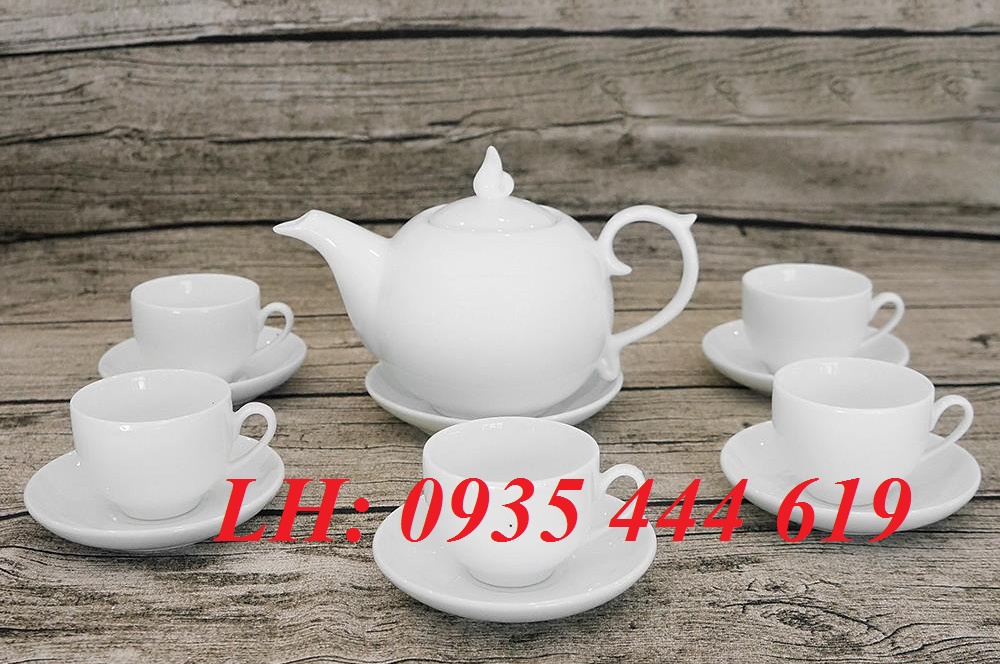 Ấm trà quà tặng Đà Nẵng, ấm trà in logo quảng cáo thương hiệu tại Đà Nẵng