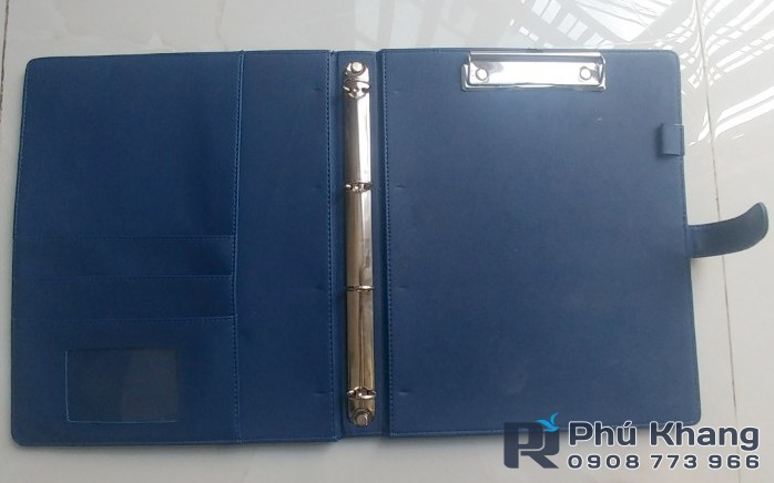 Sản xuất bìa trình ký da, cung cấp bìa kẹp hồ sơ da, bìa folder gáy còng