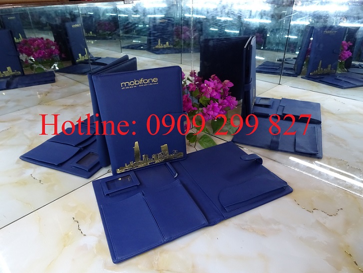 Xưởng sản xuất bìa da in logo, sản xuất bìa da tphcm, đặt bìa da đựng hồ sơ, nơi làm bìa folder da,