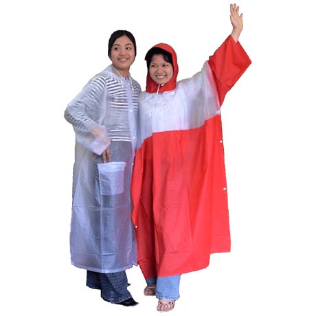 Sản xuất áo mưa giá rẻ, in áo mưa nhựa làm quà tặng, áo mưa cánh dơi