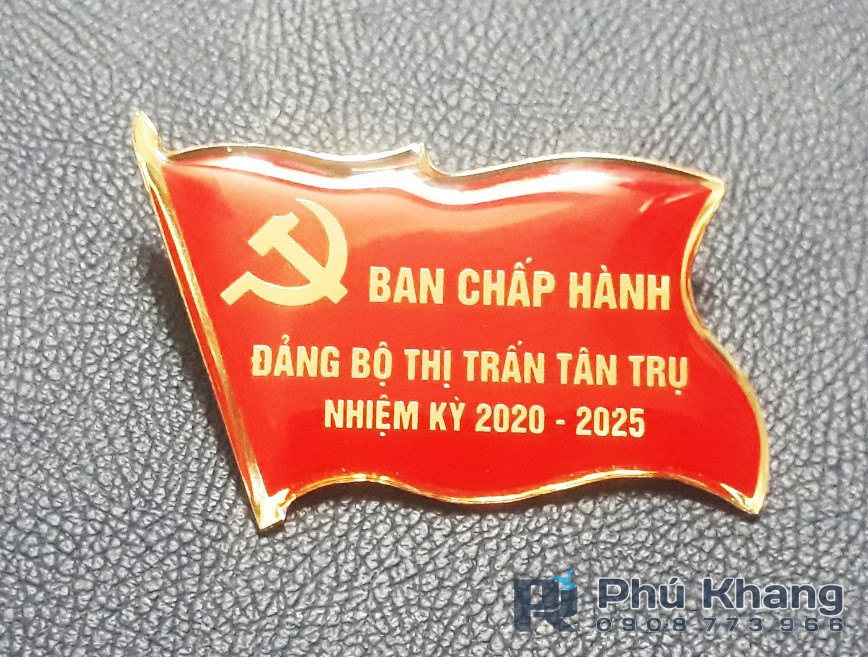 Cơ sở chuyên sản xuất huy hiệu cài áo, pin kim loại cài áo