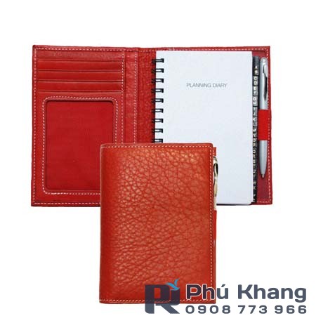 Xưởng bìa da simili giá sỉ, gia công bìa da sổ tay, may bìa sổ tay quà tặng