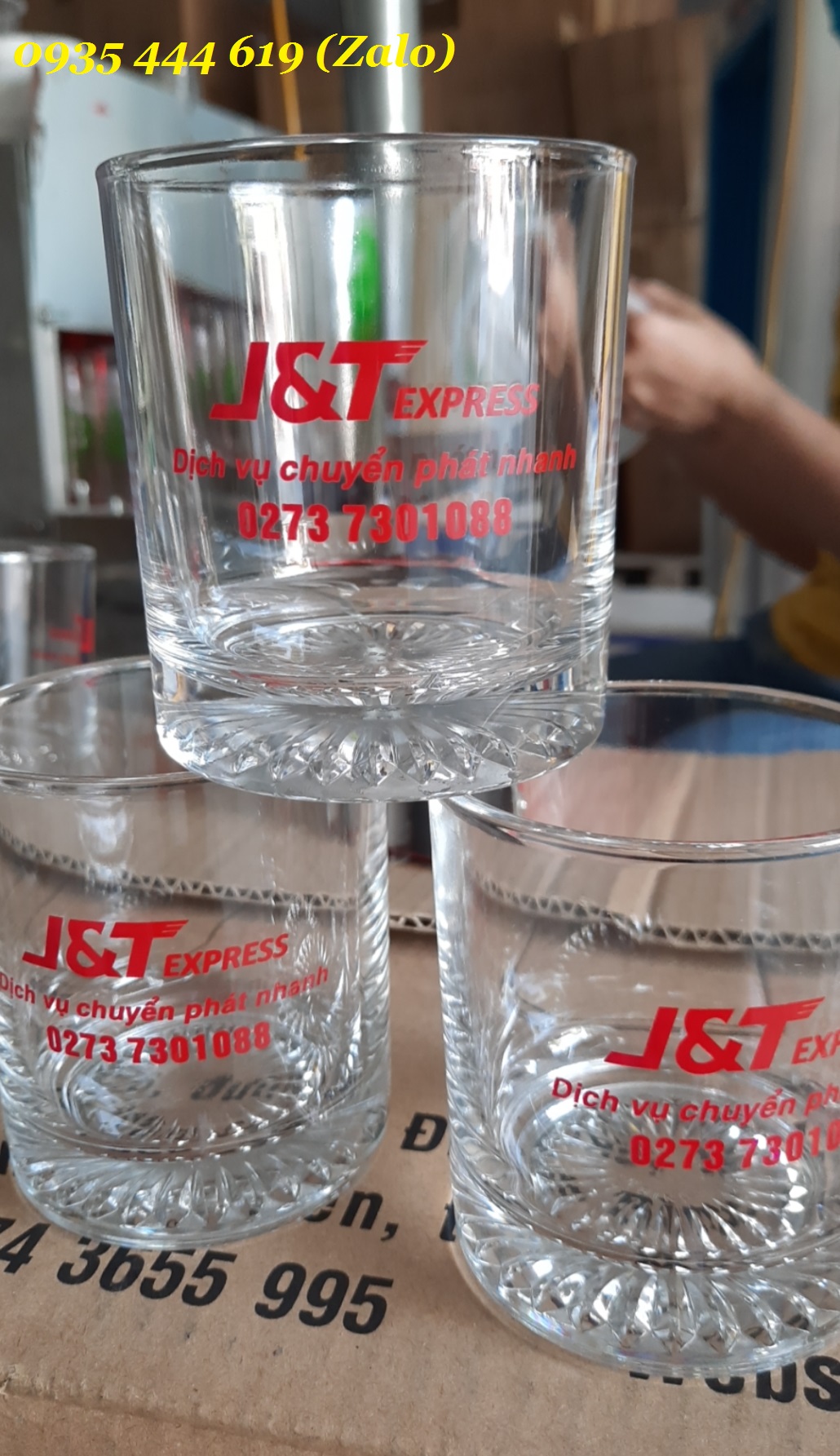 In Logo lên Ly Thủy Tinh giá rẻ tại Đà Nẵng