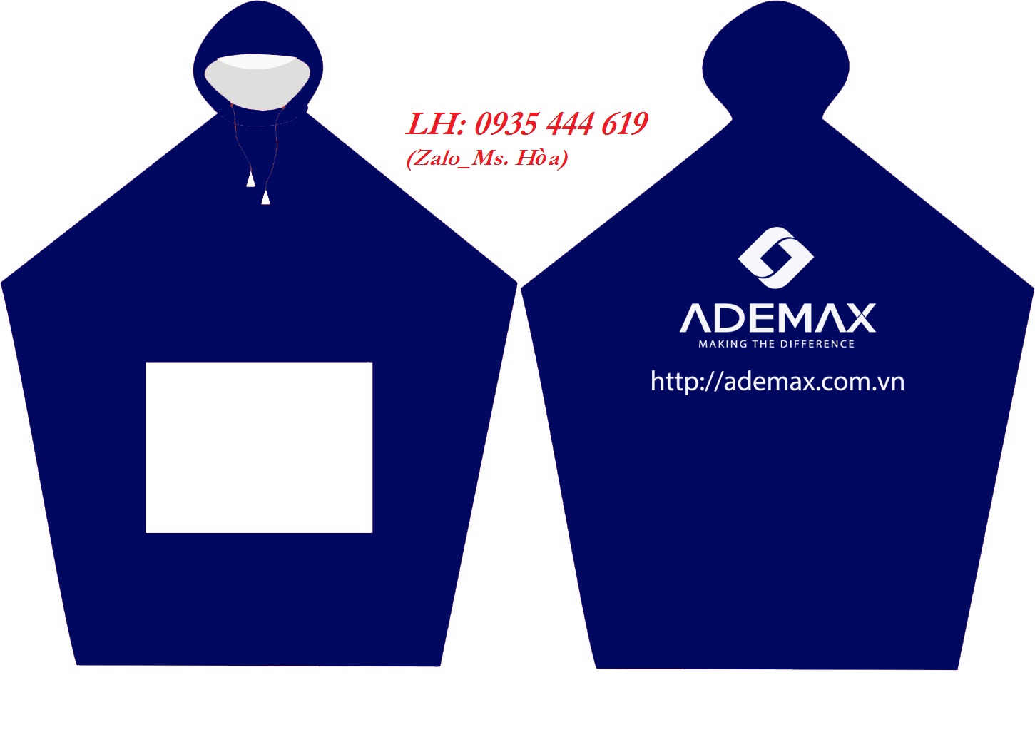 In logo lên áo mưa chất lượng tại Huế