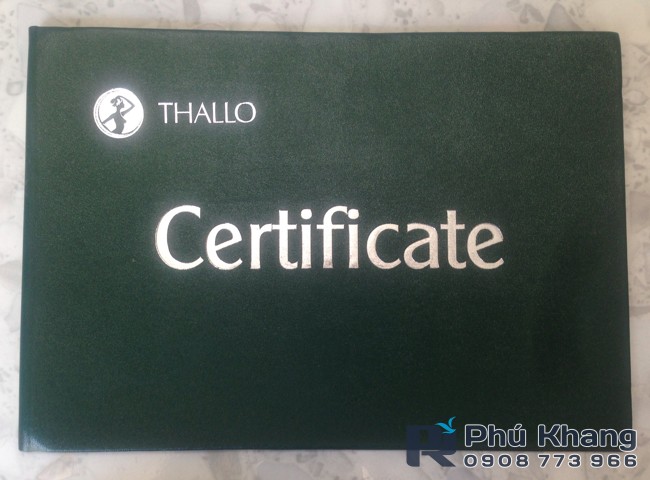 Làm bìa đựng bằng tốt nghiệp, bìa decal kẹp bằng đại học, bìa da đựng chứng nhận