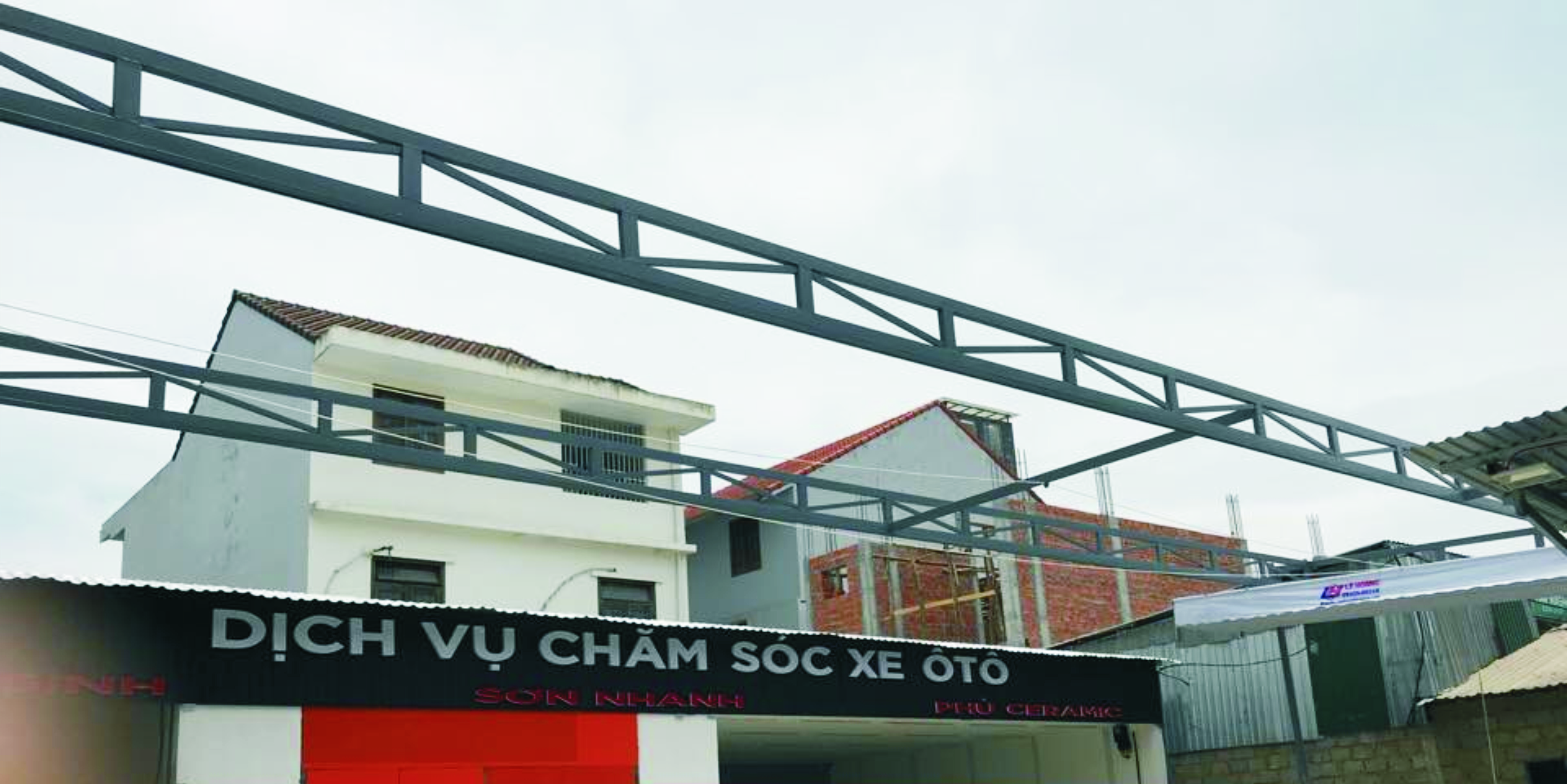 Má hiên di động Huế  - Bạt Kéo lượn sóng tại Huế