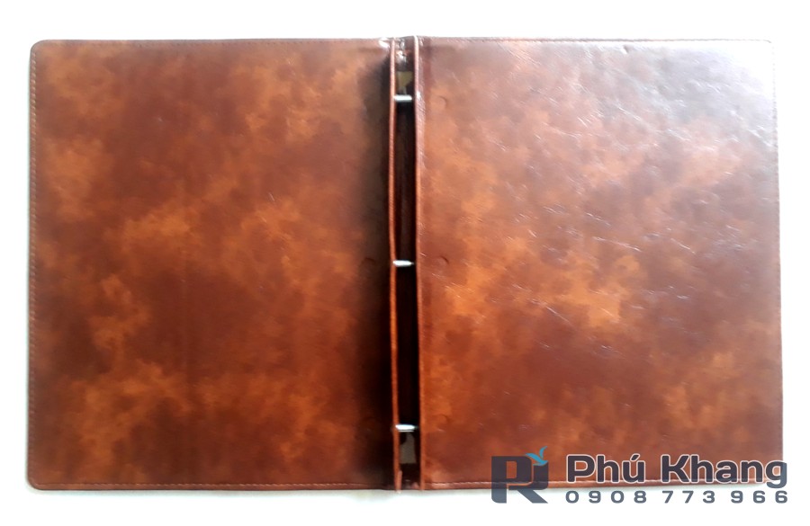 Xưởng sản xuất menu bắt vít, bìa menu nhà hàng bằng da