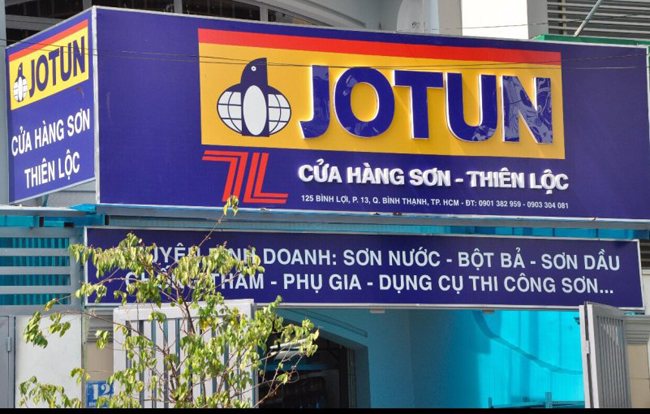 đơn vị chuyên phân phối các loại sơn Jotun chất lượng cao