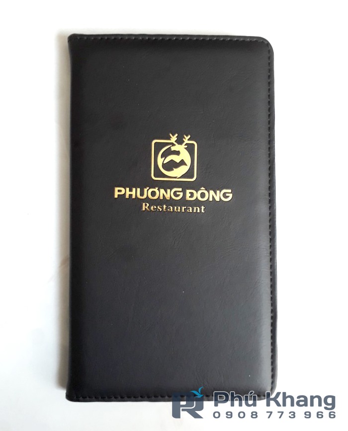 Bìa kẹp bill tính tiền nhà hàng