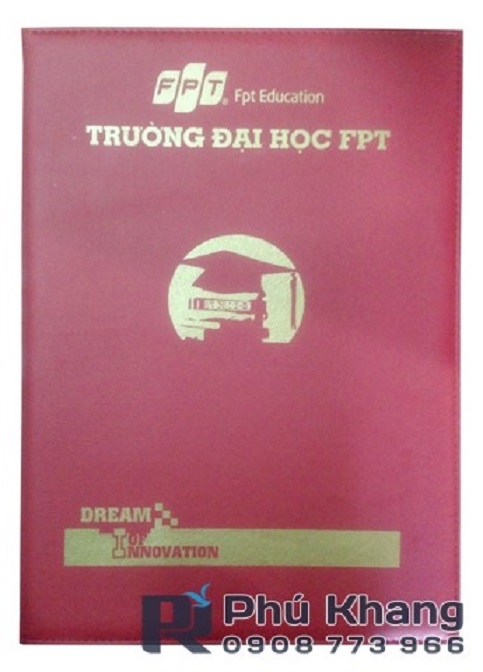 Bìa đựng bằng tốt nghiệp a4