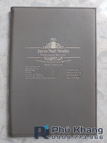Xưởng sản xuất bìa menu bằng da simili