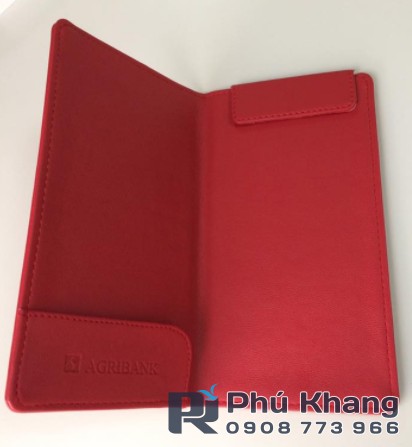 Chuyên may bìa kẹp bill nhà hàng, bìa đựng thẻ visa tính tiền nhà hàng