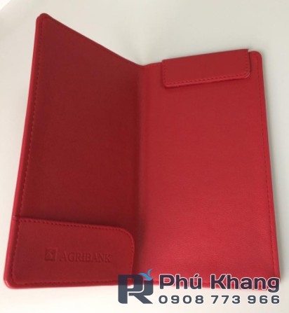 Chuyên may bìa kẹp bill nhà hàng, bìa đựng thẻ visa tính tiền nhà hàng