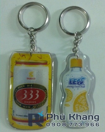 Móc khóa mica giá rẻ, nơi chuyên sản xuất móc khóa
