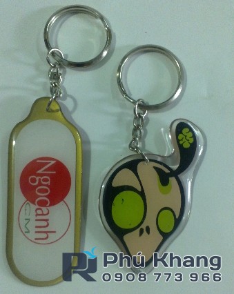 Móc khóa nhựa dẻo tphcm