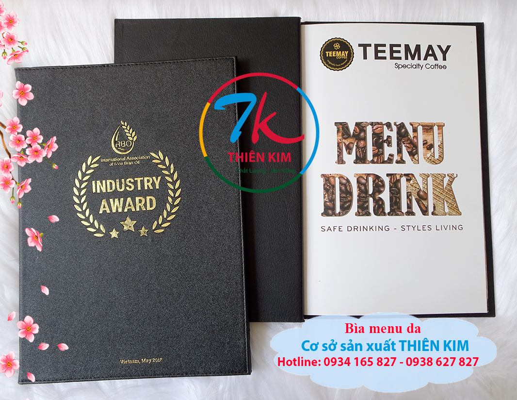 Nơi làm bìa da, nhận làm cuốn menu bằng da, làm bìa sổ da, bìa đựng hợp đồng bằng da, bìa da simili,