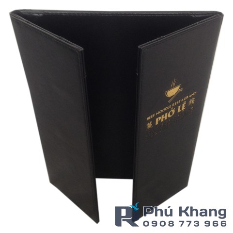bìa menu quán ăn, làm bìa menu nhà hàng