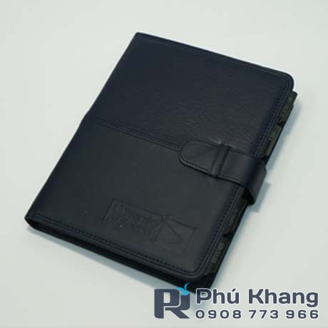 Gia công sổ tay bìa da a5, xưởng may bìa sổ còng simili