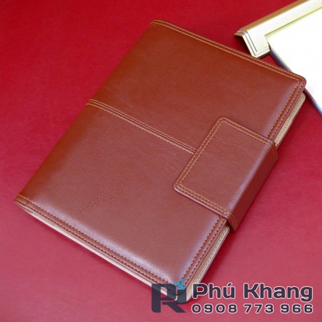 Xưởng sản xuất bìa da sổ tay, may bìa sổ tay dán may chỉ