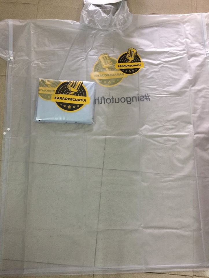 Xưởng cung cấp áo mưa giá rẻ, áo mưa nhựa làm quà tặng