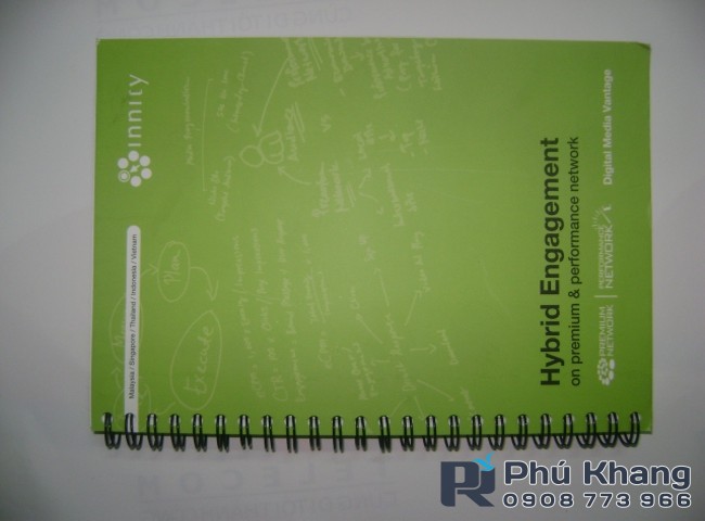 Cung cấp bìa sổ tay còng a5, may bìa sổ tay simili quà tặng