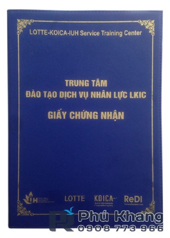 Bán bìa đựng bằng tốt nghiệp, vỏ da đựng giấy chứng nhận