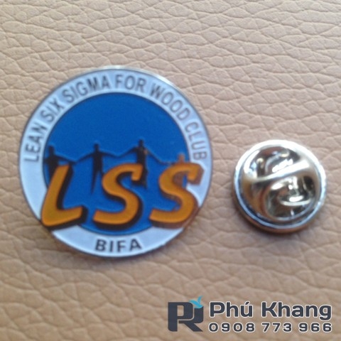 Xưởng gia công pin kim loại cài áo công ty