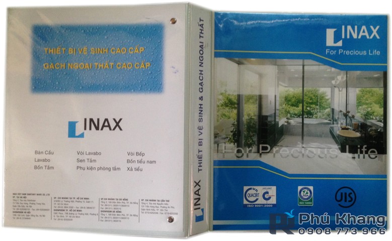 Cơ sở gia công bìa menu nhựa, cuốn menu hãng bia