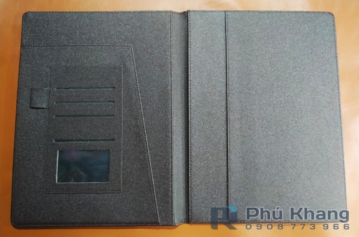 Làm bìa folder da, chuyên sản xuất bìa kẹp hồ sơ