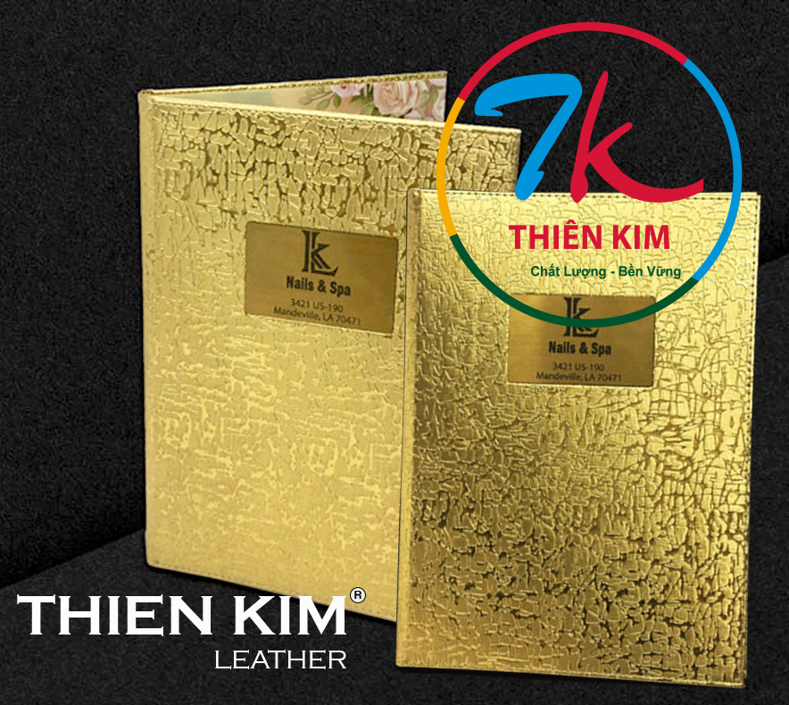 Cơ sở chuyên làm bìa sổ da, nhận gia công bìa da, làm bìa da khách sạn, làm bìa còng, bìa folder,