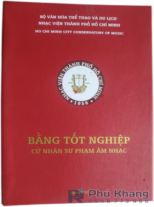 Cơ sở may bìa da đựng bằng tốt nghiệp