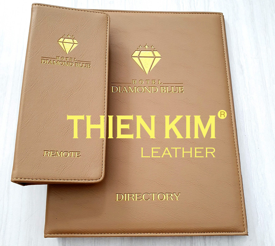 Xưởng chuyên làm cuốn menu da, nhận làm bìa sổ da, làm bìa da simili, làm bìa còng, biaf folder da