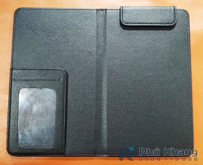 Cơ sở bìa da Phú Khang, chuyên may bìa kẹp bill nhà hàng