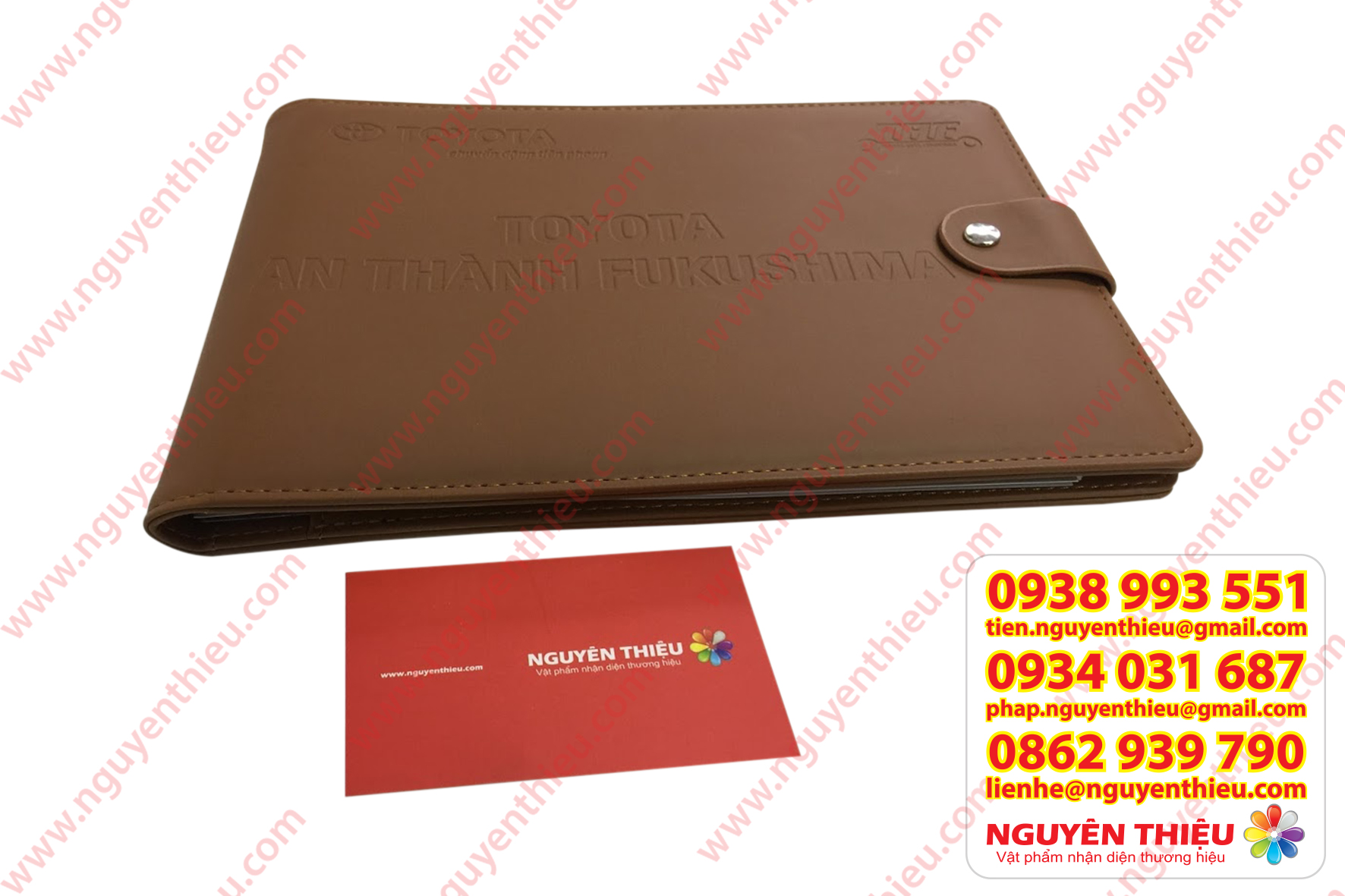 Cơ sở may ví da quà tặng doanh nghiệp theo yêu cầu